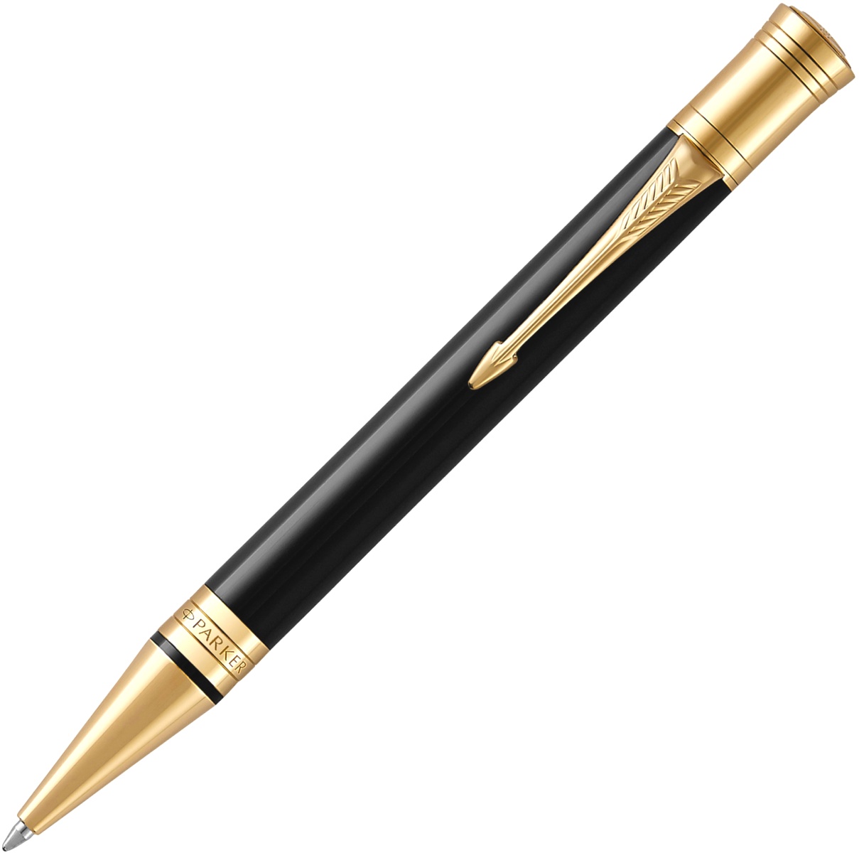 Шариковая ручка Parker Duofold Classic International K74, Black GT