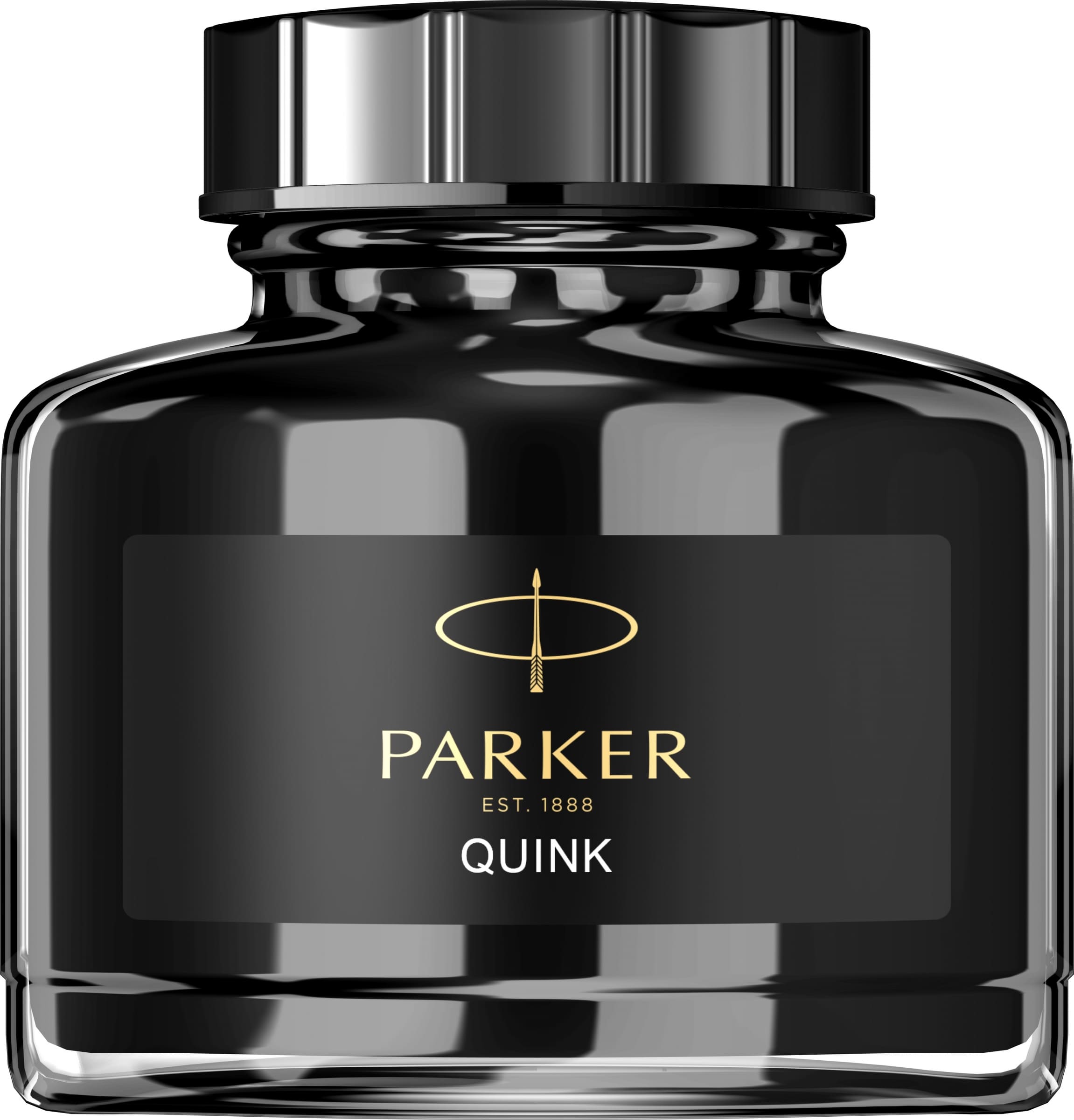 Флакон с черными чернилами для перьевых ручек Parker, Bottle Quink Z13